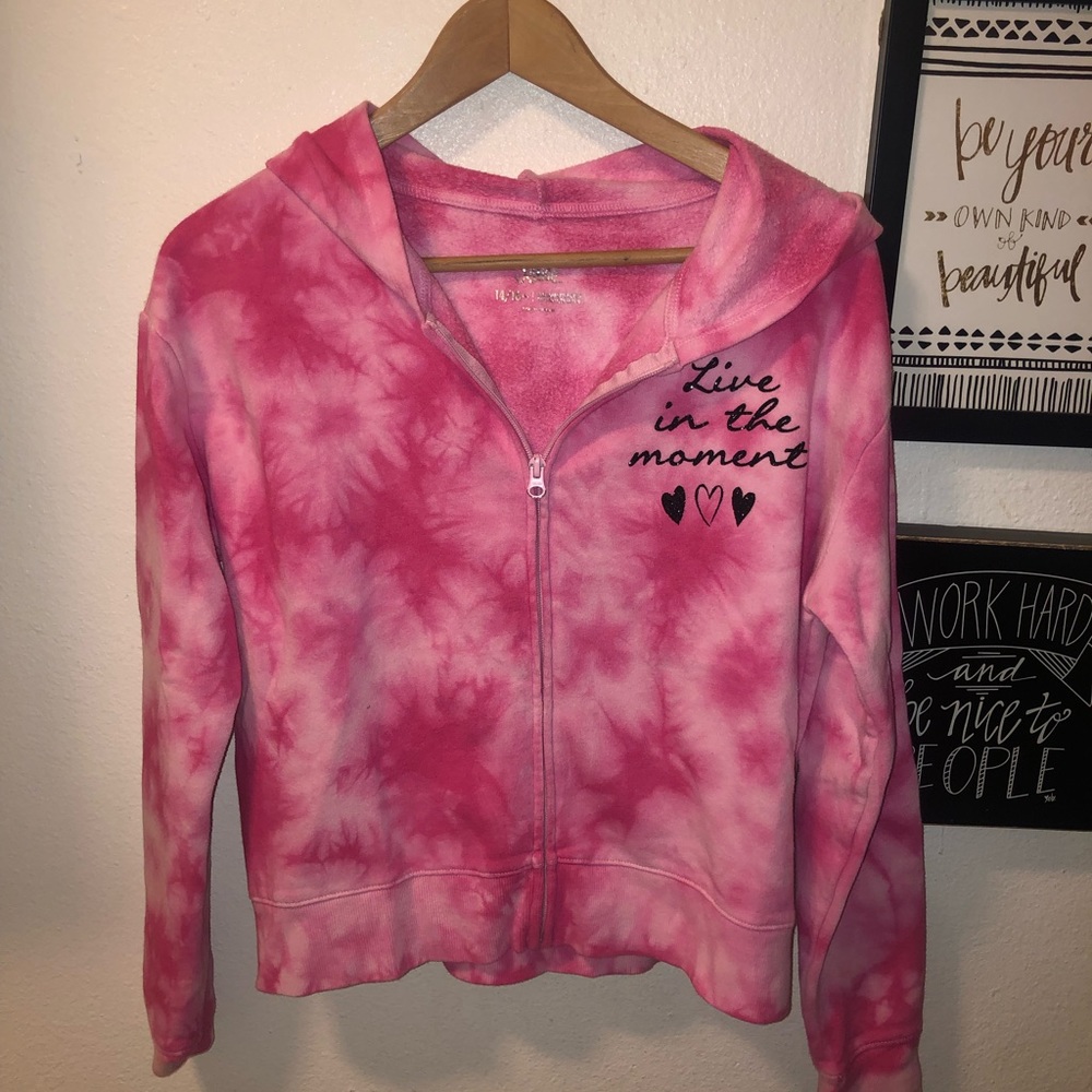 Girls size 14/16 Justice hoodie